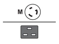 Juniper Networks power cable - 8 ft