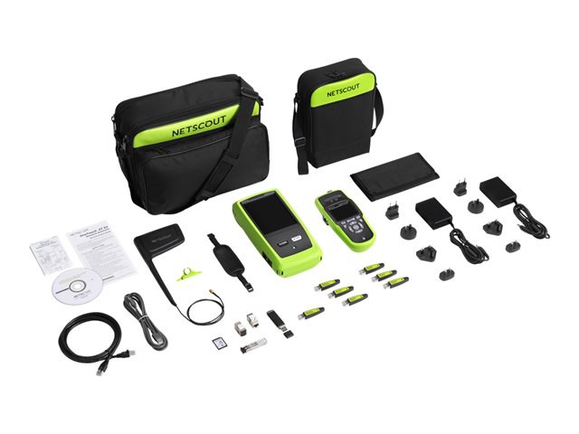 NetScout OneTouch AT G2 Network Assistant with Copper/Fiber LAN and Wi-Fi options - network tester