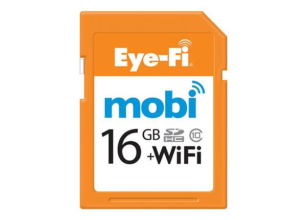 Eye-Fi Mobi - flash memory card - 16 GB - SDHC