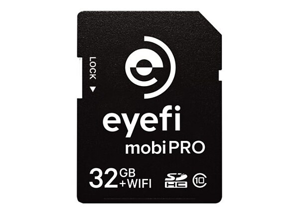 Eye-Fi Mobi Pro - wireless memory card - 32 GB - SDHC