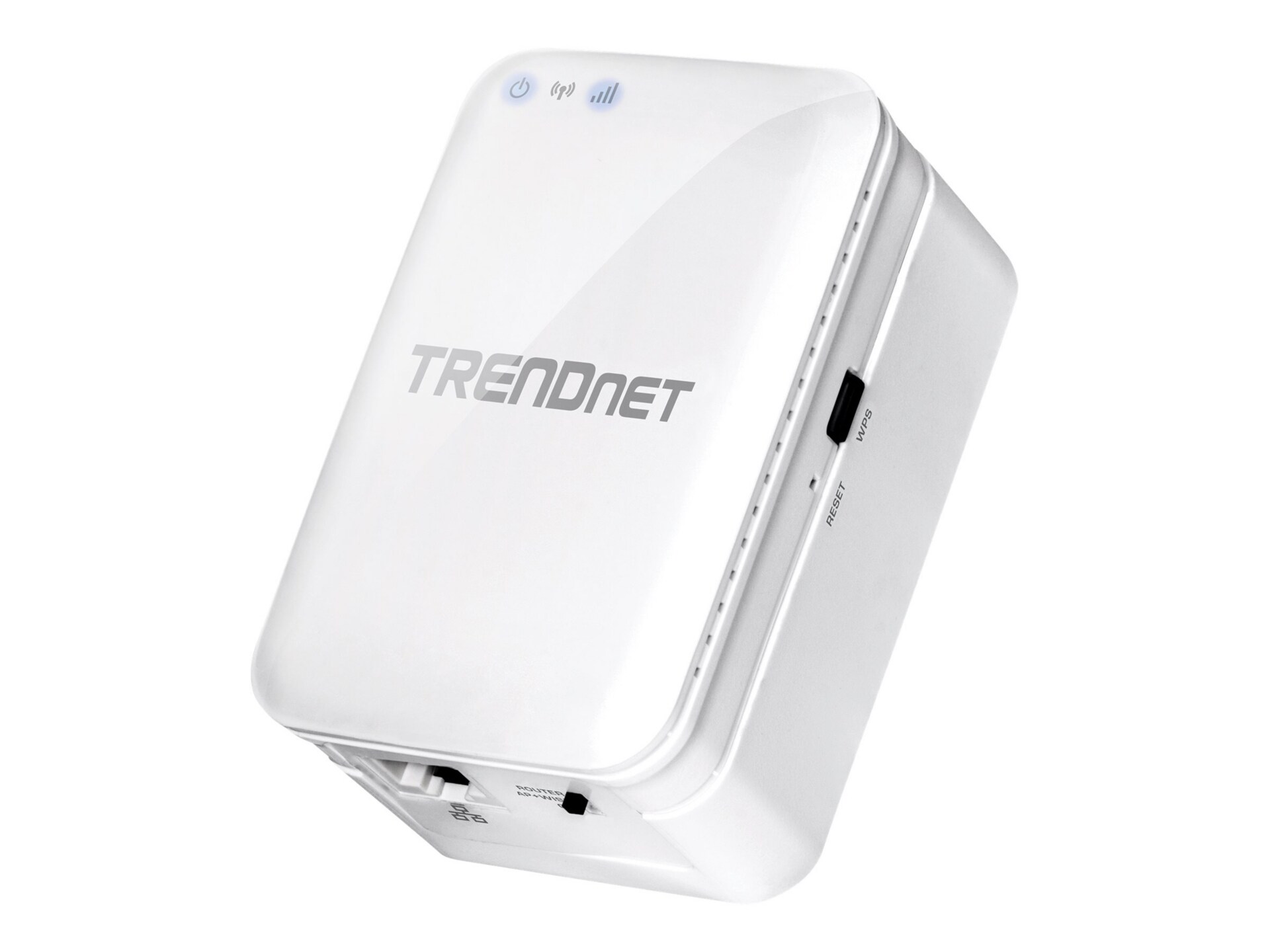 TRENDnet TEW-817DTR AC750 Wireless Travel Router - wireless router - 802.11a/b/g/n/ac - desktop