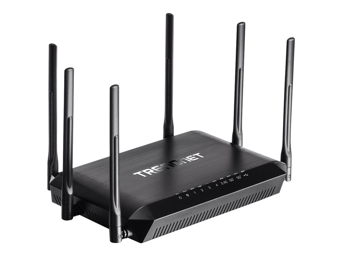 TRENDnet TEW-828DRU - wireless router - 802.11a/b/g/n/ac - desktop