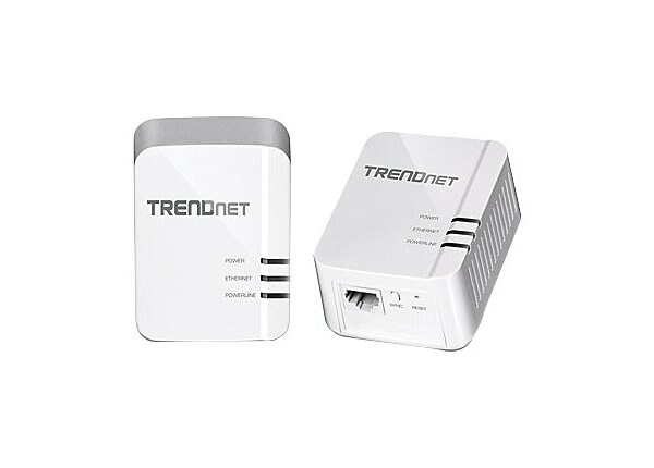 TRENDnet TPL-420E2K - bridge - wall-pluggable