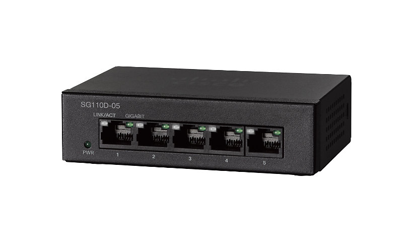 Cisco Small Business SG110D-05 - switch - 5 ports - unmanaged