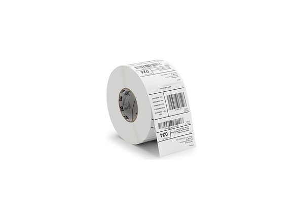 Zebra Z-Perform 2000D - perforated coated all-temp permanent acrylic adhesive paper labels - 5040 label(s)