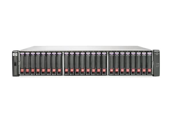 HPE Modular Smart Array 2040 SAS Dual Controller SFF Bundle - hard drive array