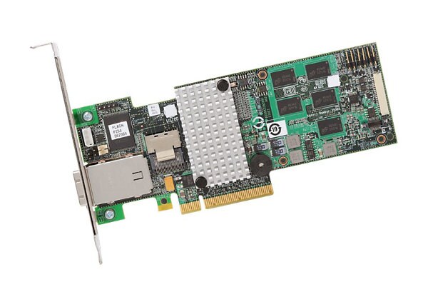 LSI MegaRAID SAS 9280-8E - storage controller (RAID) - SATA 3Gb/s / SAS - PCIe 2.0 x8