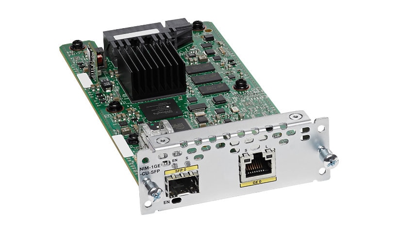 Cisco WAN Network Interface Module - module d'extension - SFP Gigabit combiné x 1