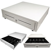 APG Vasario Series Genesis Cash Drawer with USB Interface - White