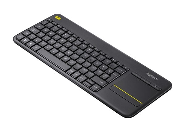 Festival recovery I wash my clothes Logitech Wireless Touch Keyboard K400 Plus - keyboard - with touchpad - QWE  - 920-007119 - -