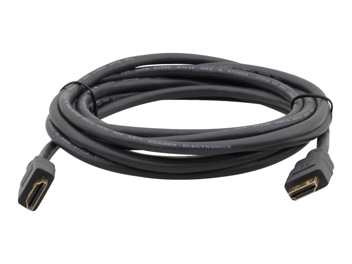Kramer C-MHM/MHM Series C-MHM/MHM-6 - HDMI cable with Ethernet - 1.8 m