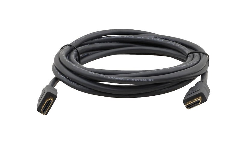 Kramer C-MHM/MHM Series C-MHM/MHM-6 - HDMI cable with Ethernet - 1.8 m