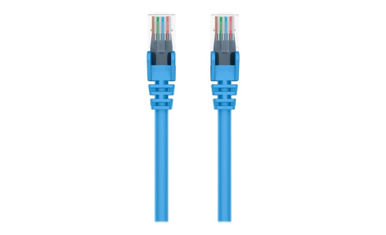 CAT 6A cable 10 Gig  Ethernet cable 10 Ft blue color snagless mold  patch cable 