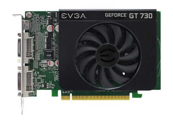 EVGA GeForce GT 730 - graphics card - GF GT 730 - 2 GB