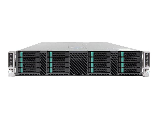 Intel Server Chassis H2216XXKR2 - rack-mountable - 2U - up to 4 blades