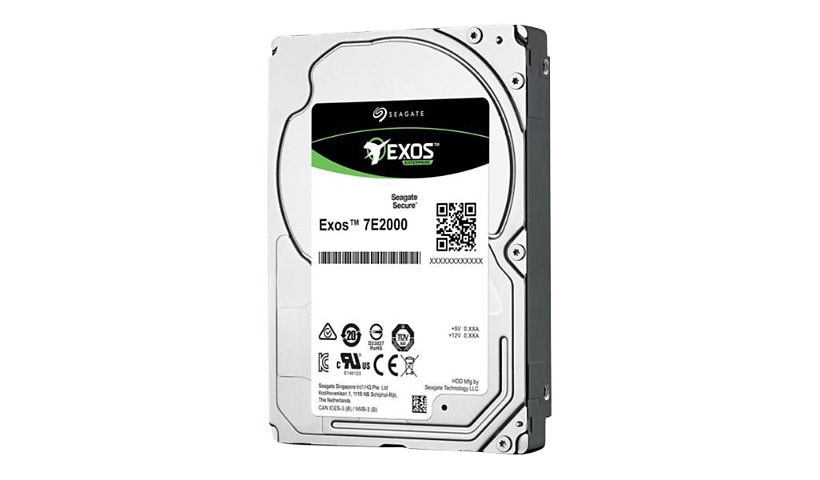 Seagate Exos 7E2000 ST2000NX0433 - hard drive - 2 TB - SAS 12Gb/s