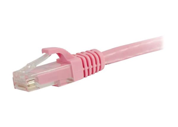 C2G 75ft Cat6 Snagless Unshielded (UTP) Ethernet Network Patch Cable - Pink - patch cable - 22.9 m - pink