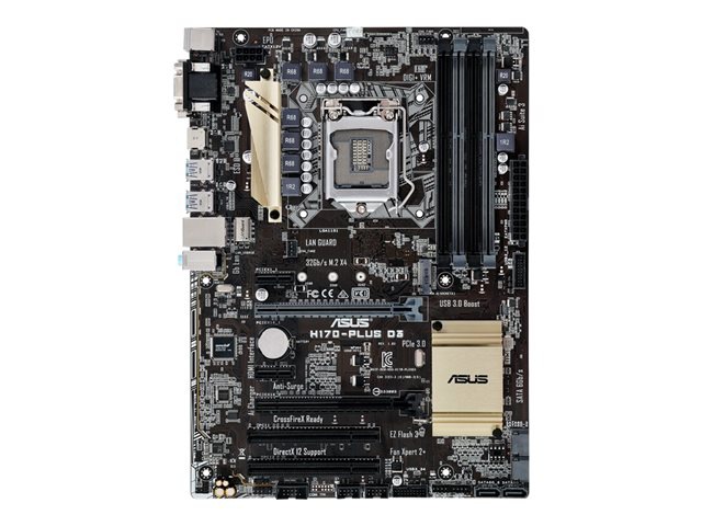 ASUS H170-PLUS D3 - motherboard - ATX - LGA1151 Socket - H170