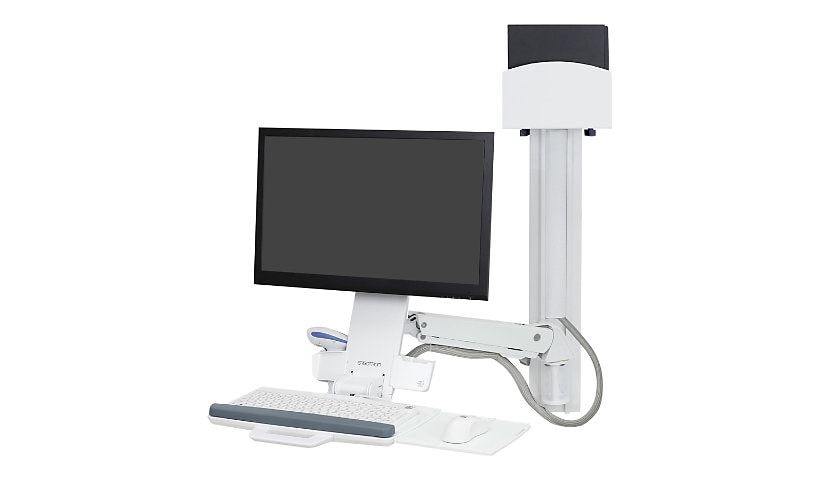 Ergotron StyleView Sit-Stand Combo System mounting kit - Patented Constant Force Technology - for LCD display / keyboard