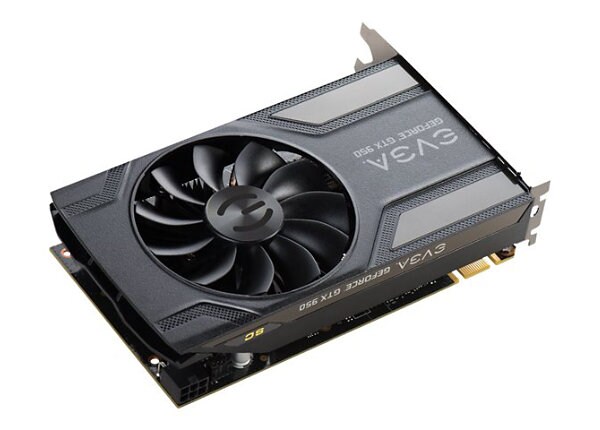 EVGA GeForce GTX 950 Superclocked graphics card - GF GTX 950 - 2 GB - black