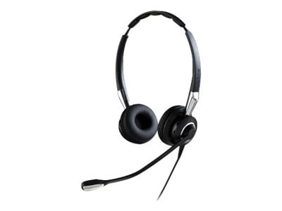 Jabra BiZ 2400 II Duo QD Headset with Link 230 USB PC Cable for WORK FROM  HOME