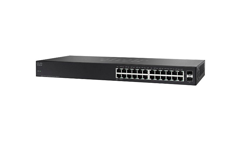 Cisco Small Business SG110-24 - switch - 24 ports - unmanaged - rack-mounta