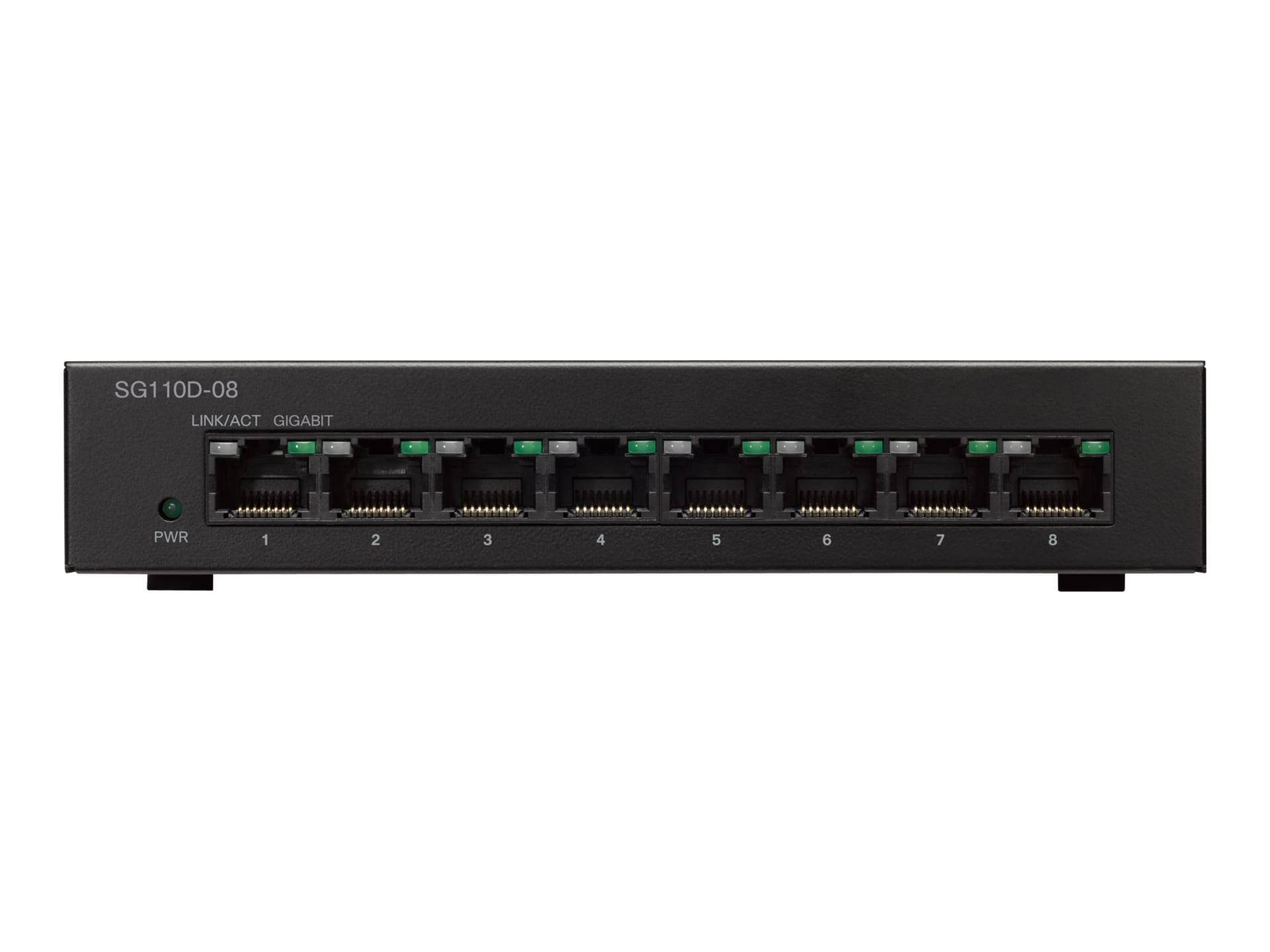 Cisco Small Business SG110D-08 - switch - 8 ports - unmanaged