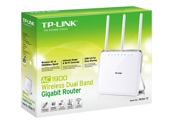 TP-LINK ARCHER C9 AC1900 - wireless router - 802.11a/b/g/n/ac - desktop