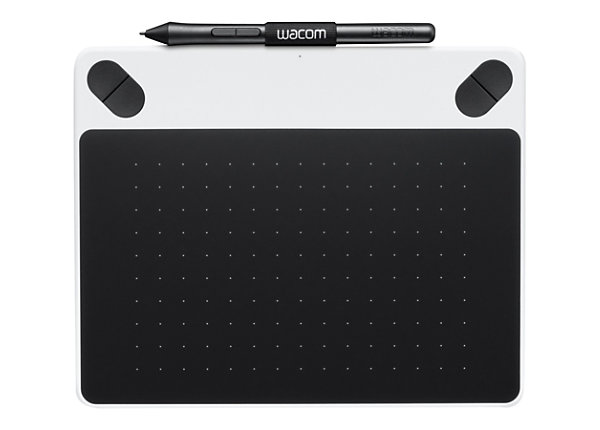 Wacom Intuos Draw Small - digitizer - USB - white