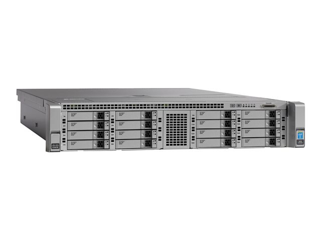 Cisco Business Edition 7000M (Export Restricted) - rack-mountable - Xeon E5-2680v3 2.5 GHz - 64 GB - 3.6 TB