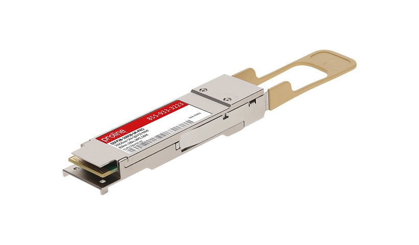 Proline MSA Compliant 100GBase-SR4 QSFP28 TAA Compliant Transceiver - QSFP28 transceiver module - 100 Gigabit Ethernet -