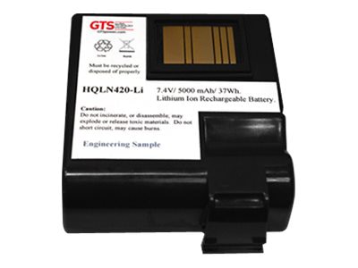 GTS HQLN420-LI - printer battery - Li-Ion - 5000 mAh