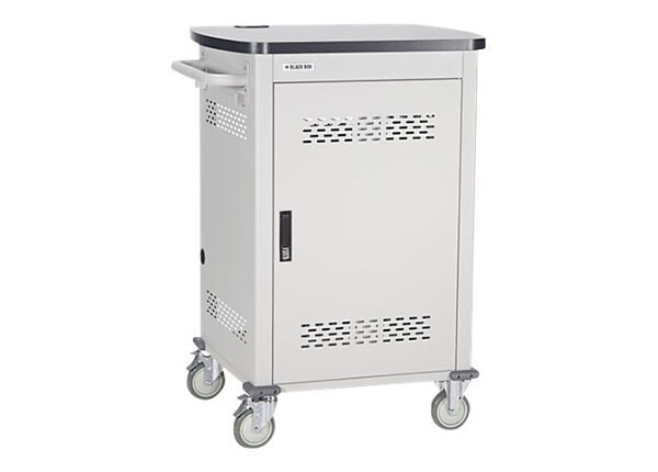 Black Box Single Frame with Medium Slots and Hinged Door - cart