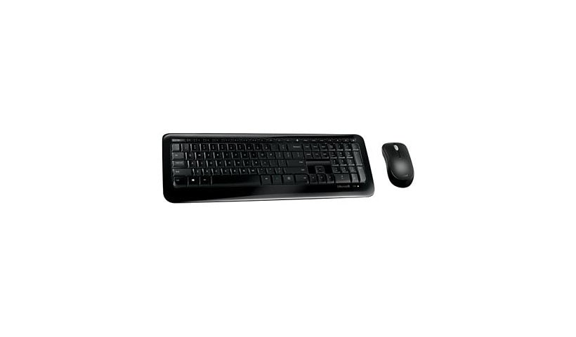 Microsoft Wireless Desktop 850 - keyboard and mouse set - QWERTY - US - bla