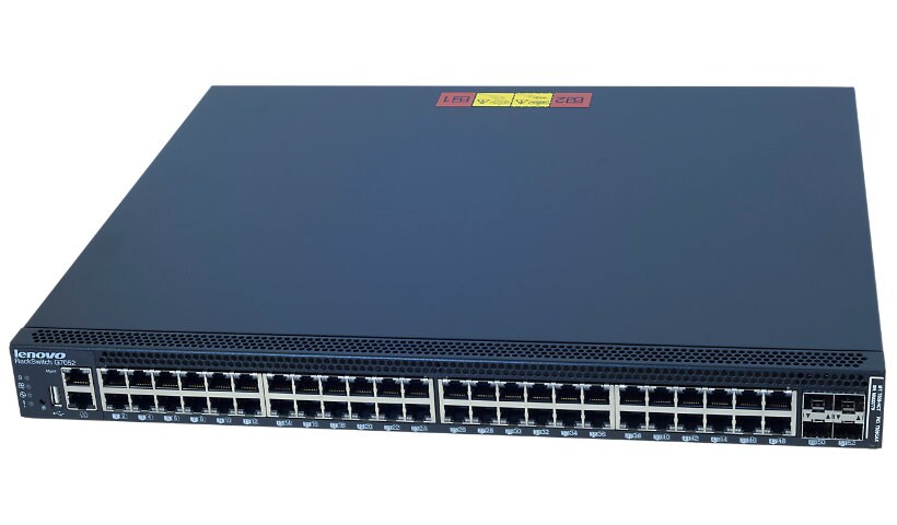 Lenovo RackSwitch G7052 - switch - 48 ports - managed - rack-mountable