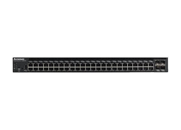 Lenovo RackSwitch G8052 - switch - 48 ports - managed - rack-mountable