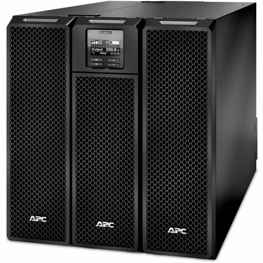 APC Smart-UPS On-Line, 8kVA/8kW, Tower, 208V, 8x 5-20R+6x L6-20R+2x L6-30R+1x L14-30R NEMA, NMC+SmartSlot, W/