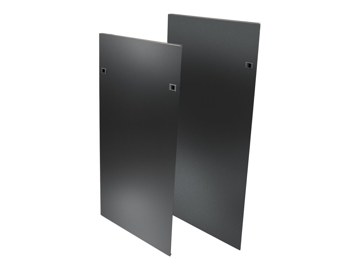 Tripp Lite Heavy Duty Side Panels for SRPOST48HD Open Frame Rack w/ Latches - rack panel kit - 48U