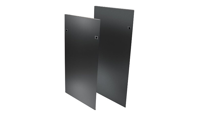 Tripp Lite Heavy Duty Side Panels for SRPOST48HD Open Frame Rack w/ Latches - rack panel kit - 48U