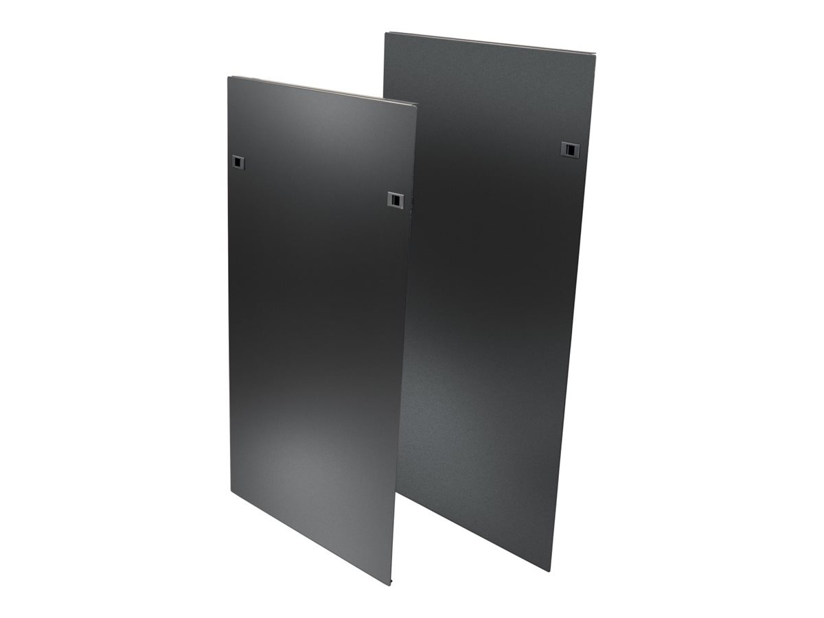 Eaton Tripp Lite Series Heavy Duty Side Panels for SRPOST50HD Open Frame Rack w/ Latches - rack panel kit - 50U