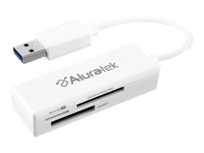 Aluratek AUCR300F - card reader - USB 3.0