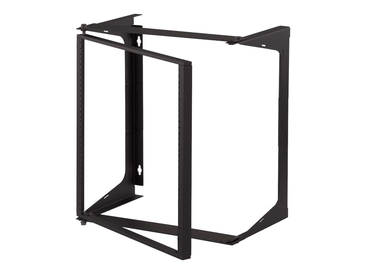 C2G 11U Swing Out Wall Mount Open Frame Rack - 18in Deep (TAA Compliant) ra
