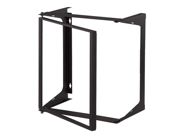 C2G 11U Swing Out Wall Mount Open Frame Rack - 25in Deep (TAA Compliant) rack - 11U