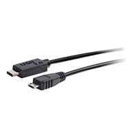 C2G 6ft USB C to USB Micro B Cable - M/M - USB-C cable - Micro-USB Type B to 24 pin USB-C - 6 ft