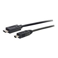C2G 6ft USB C to USB Mini B Cable - M/M - USB-C cable - mini-USB Type B to 24 pin USB-C - 6 ft