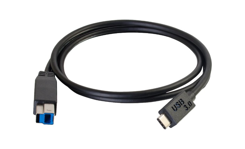 C2G 10ft USB C to USB B Cable - USB C 3.0 to USB B - M/M