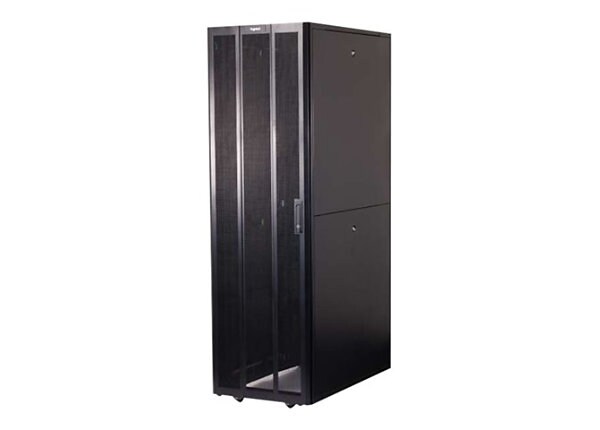 C2G 42U Rack Enclosure Server Cabinet - 600mm (23.62in) Wide - system cabinet - 42U