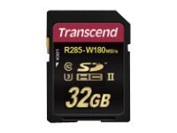Transcend Ultimate series - flash memory card - 32 GB - SDHC UHS-II