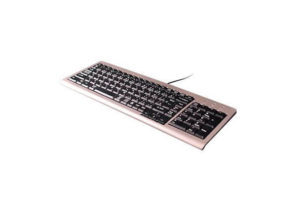 SolidTek KB-5100 - clavier - argenté(e)