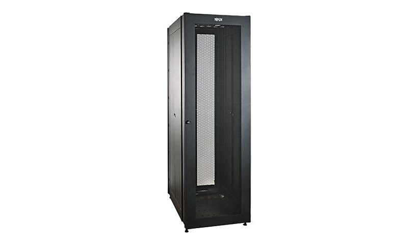 Tripp Lite 42U Value Series Rack Enclosure Server Cabinet Doors & Sides - rack - 42U